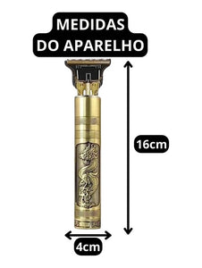 Maquina Acabamento Recarregável Detalhe Cabelo Barba Sem Fio